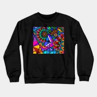 JEC Fractured Mandala Crewneck Sweatshirt